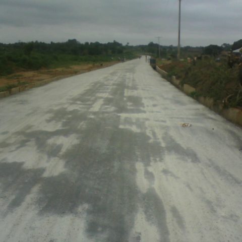 COMPLETED ROAD AT ILORA, OYO STATE