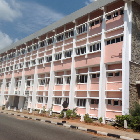 Vertical modification of Administrative Building, University of Ibadan